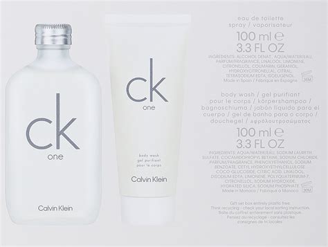 Calvin Klein Ck One Set Edt100ml Shg100ml Makeupuk