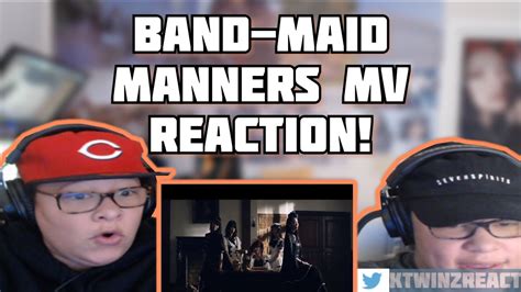 Band Maid Manners Official Music Video Reaction Youtube