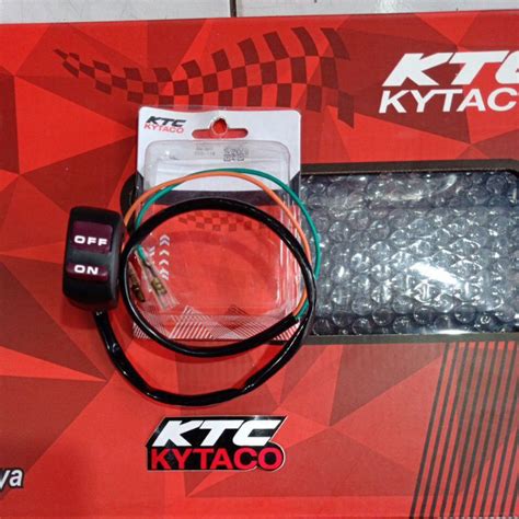 Jual SAKLAR ENGINE ON OFF LAMPU SAMA ENGINE STOP KTC KYTACO Shopee