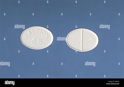 Halcion, Prescription for Insomnia Stock Photo - Alamy