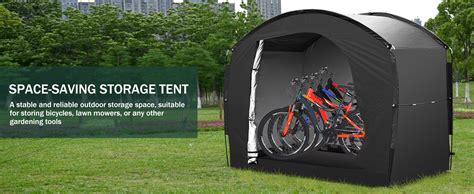 Amazon Bike Storage Tent Portable Shed Cover For Bikes Lawn