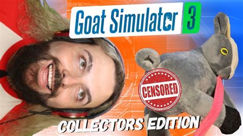 Goat Simulator 3 Goat In A Box Edition Unboxing Goatsimulator3 Youtube