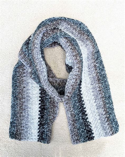 30 Free Crochet Scarf Patterns For Men Crafting Each Day