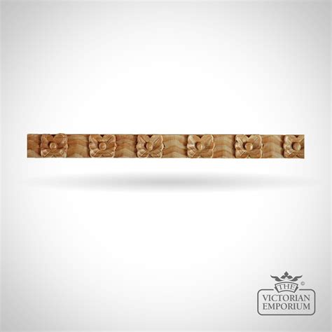 small flower strip trims borders  panel mouldings
