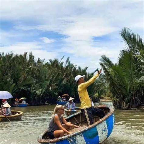 Ba Tran Hoi An Basket Boat Ride In Water Coconut Forest GetYourGuide