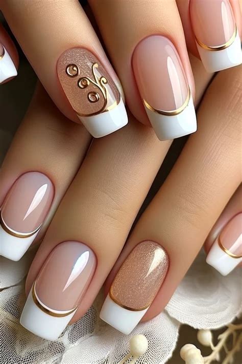 43 Wedding Nails That Ll Have You Saying I Do In 2024 Stylish Nails