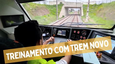 TREINAMENTO DOS MAQUINISTAS EM NOVO TREM DA VIAMOBILIDADE YouTube