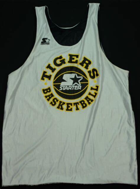 Rare Vintage Starter Missouri Tigers Mizzou Basketball Reversible