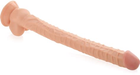 SZTUCZNY PENIS DŁUGI 42 CM DONG ŻELOWE DILDO NA PRZYSSAWCE 75657995