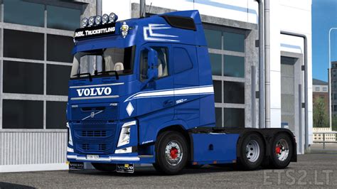 Paintable MPT Style Skin For Volvo FH2012 ETS2 Mods