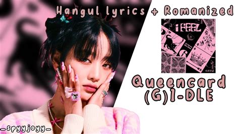 G I Dle Queencard Hangul Lyrics Romanized