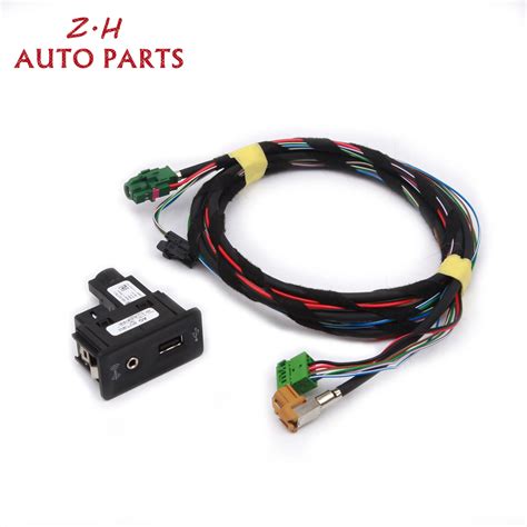 5G0035222E 5G0 035 222 F Switch Plug Harness Set CarPlay MDI USB AMI