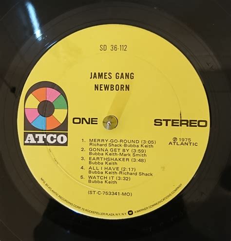 James Gang Newborn （ジェームスギャング／ニューボーン） 中古レコード通販・買取のアカル・レコーズ