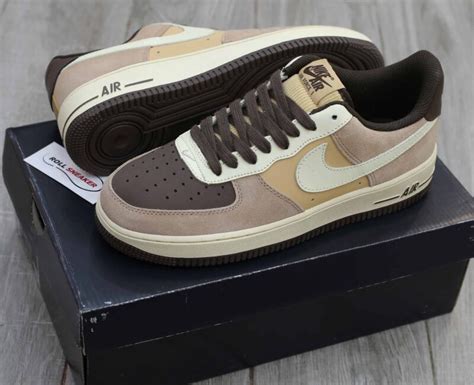 Gi Y Nike Air Force Low Hemp Coconut Milk Like Auth Roll Sneaker