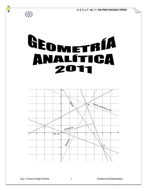 Solution Geometria Analitica Studypool