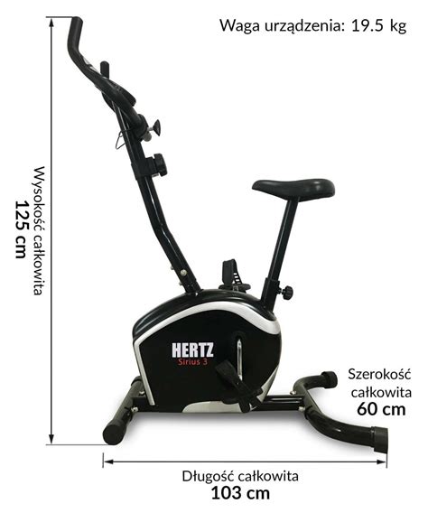 Rower Stacjonarny Magnetyczny Hertz Sirius 2 Prosportowy Pl