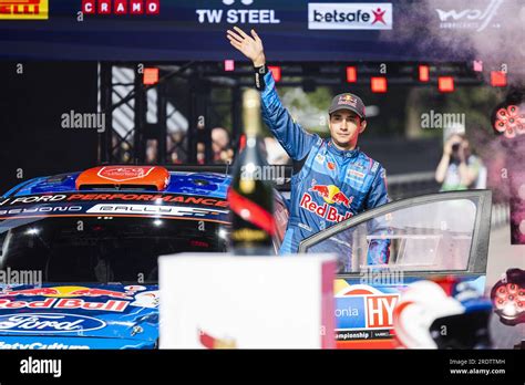 LOUBET Pierre-Louis (FRA), FORD Puma Rally1 Hybrid, portrait during the ...