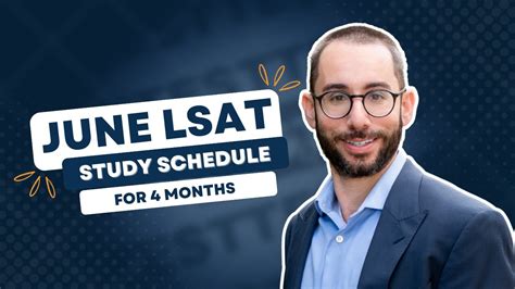 June Lsat Study Schedule For Months Youtube