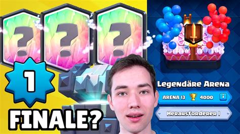 4000 TrophÄen 3 LegendÄre Karten 🏃‍♂️ Level 1 Speedrun Duell Clash Royale Deutsch Youtube