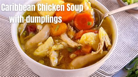 The Best Caribbean Chicken And Pumpkin Soup Fall Soup Jehan Can Cook Youtube