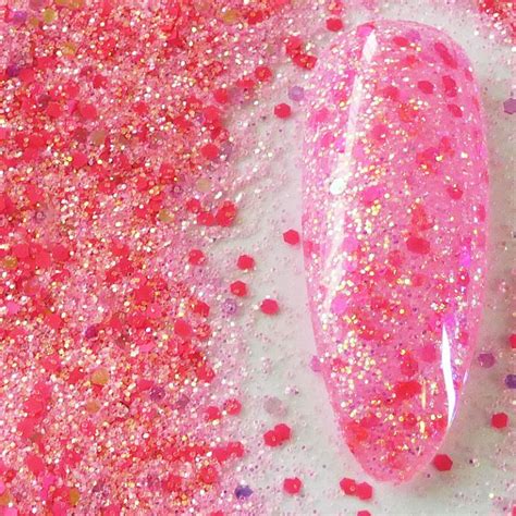 Soda Pop Pink Glitter Mix Smileys Glitter Store