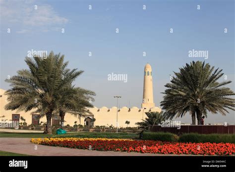 Qatar, Doha, State Mosque Stock Photo - Alamy