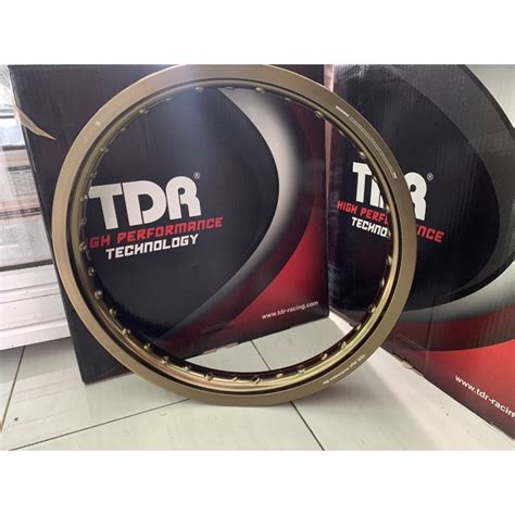 Jual Velg Peleg Tdr W Shape Ukuran Dan Ring Brown Shopee