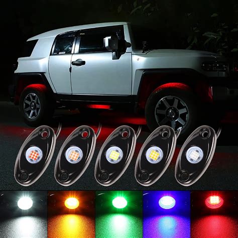 Acessórios Para Carros Luz De Chassi Chassis RGB Rock Light Underglow