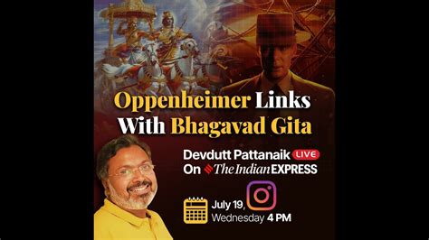 Oppenheimer Link With Bhagavad Gita Youtube