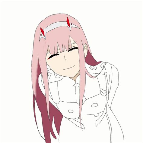 Dibujo De Zero Two Anime Darling In The Franxx Amino