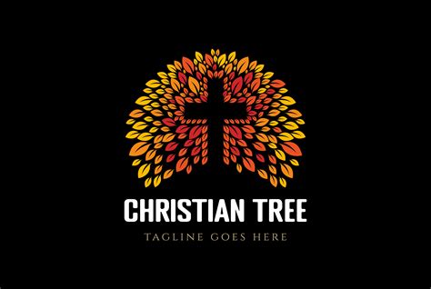 Jesus Christian Catholic Church Tree Graphic by AFstudio87 · Creative ...