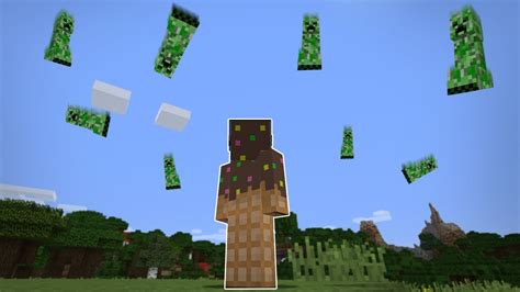 Minecraft Mais Il Pleut Des Creeper Jai Flippé Mdr Youtube