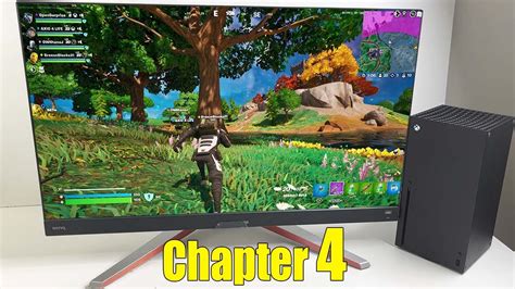 Fortnite Chapter 4 On Xbox Series X Looking Insane Updated Graphics