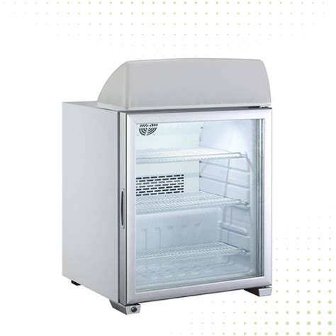 Stainless Steel Glass Display Refrigerator 3 Grids 99 Lt From Piokit White