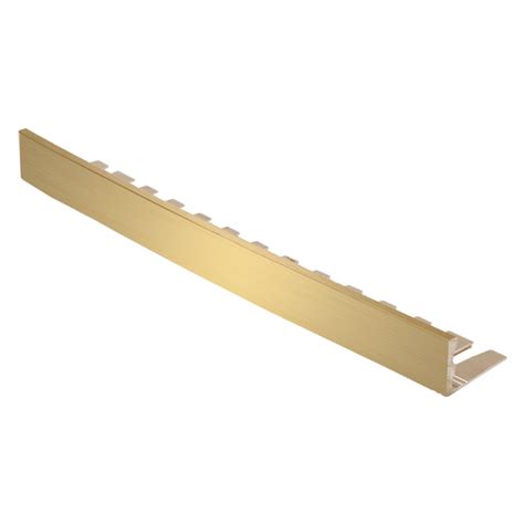 Straight Edge Formable Solid Brass Tile Trim Dsm Zf By Dural Premium Tile Trim