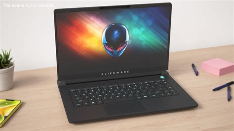 游戏笔记本电脑 Alienware M15 R7 打开 3d模型 59 3ds Blend C4d Fbx Max Ma