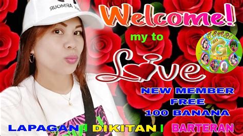 Live Welcome Everyone Come And Join My Live Meet New Friends