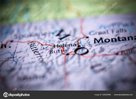 Helena Usa Map Stock Photo by ©aliceinwonderland2020 460655896