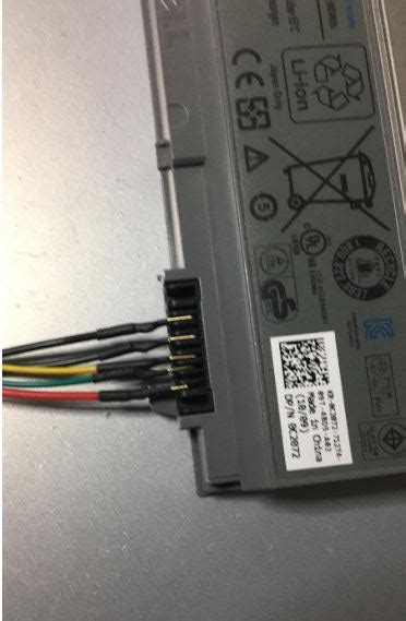 Laptop Battery Pinout Diagram