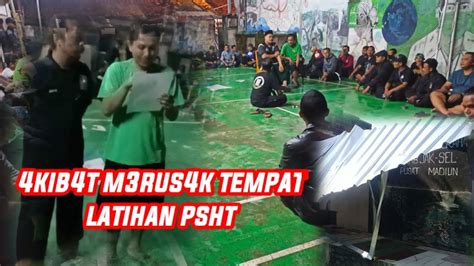 Tempat Latihan Psht Di Rus K Youtube