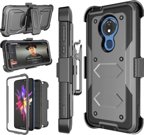 Njjex For Moto G7 Power Case Motorola G7 Supra Xt1955 Moto E5 Plus E5 Supra Case