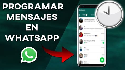 Como Programar Mensajes Automáticos en WhatsApp Fácil y Rápido YouTube