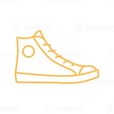 Illustration Of Trendy Sneakers 27602533 Png