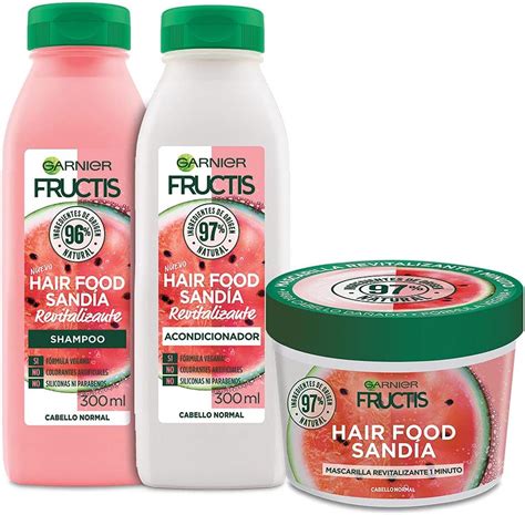 Garnier Fructis Hair Food Sand A Rutina Completa Amazon Mx Belleza