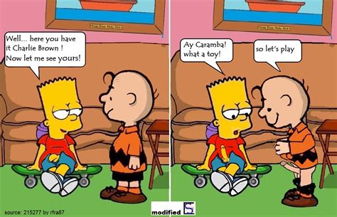 Post Bart Simpson Charlie Brown Es Peanuts The Simpsons