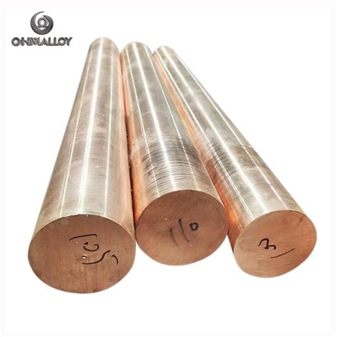 Diameter Mm Beryllium Bronze Copper Rod C C Becu Rod And