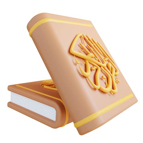 3d Illustration Al Quran 18244187 Png