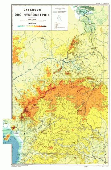 CAMEROUN OROGRAPHIE HYDROGRAPHIE