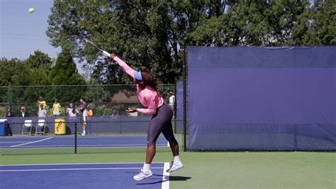 Serena Williams Serve In Super Slow Motion 2013 Cincinnati Open Youtube