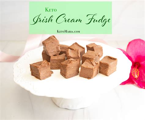 Keto Irish Cream Fudge - Maria Mind Body Health